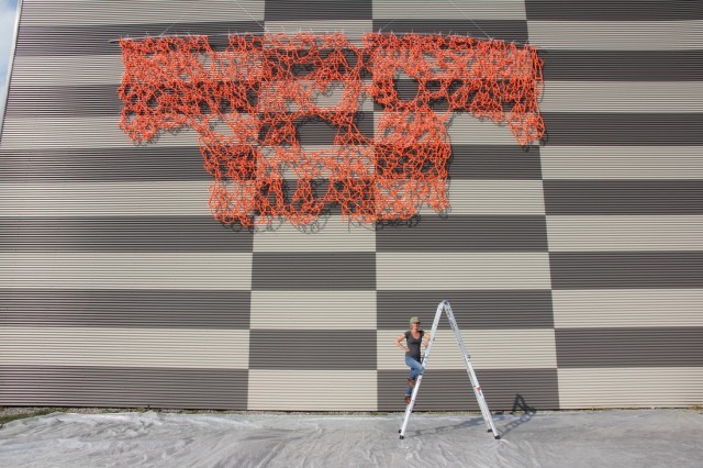 Snjóflóð/Réttir (Avalanche/Corral) installed